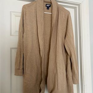 Lands' End Beige Knit Sweater